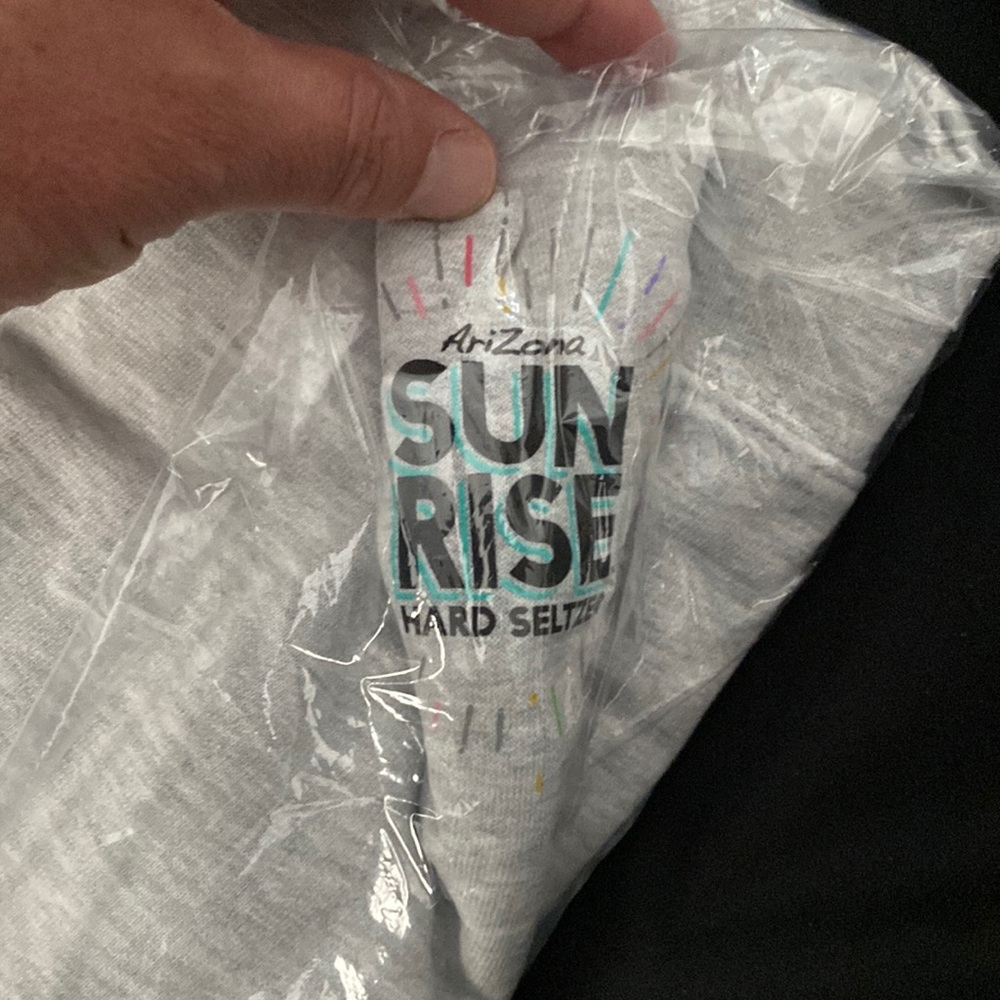 Brand new Arizona tea hard seltzer hoodie sweatshirt